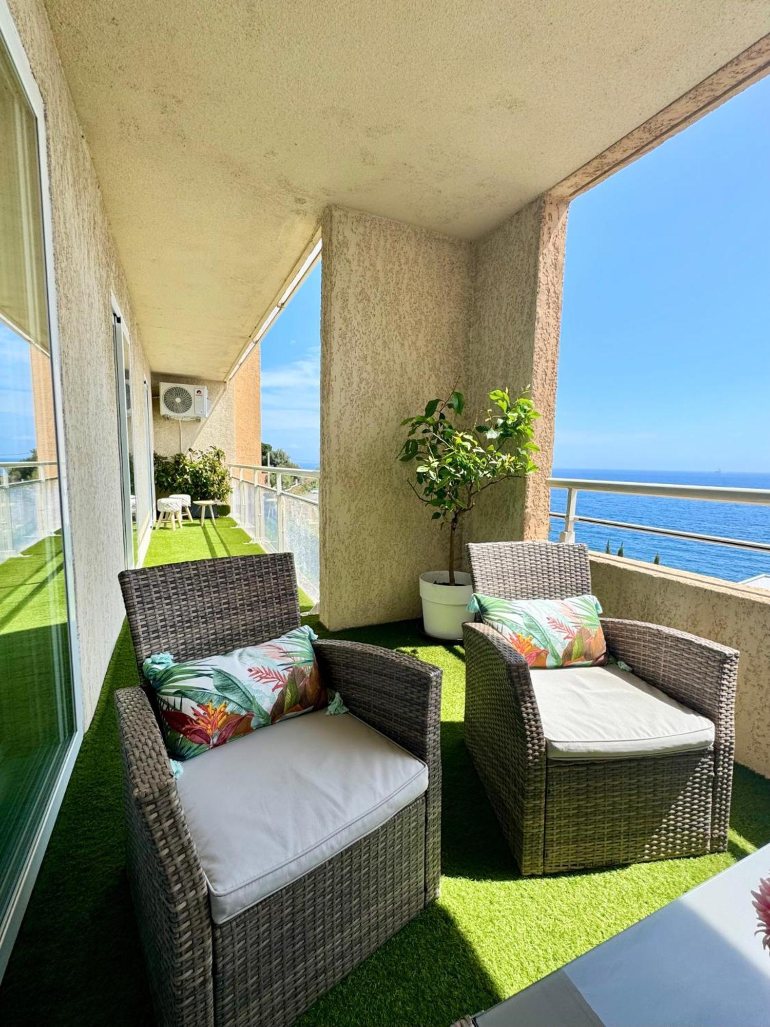 Vue Exceptionnelle Debut Cap Corse La Pier Noire Apartment San-Martino-di-Lota Екстериор снимка